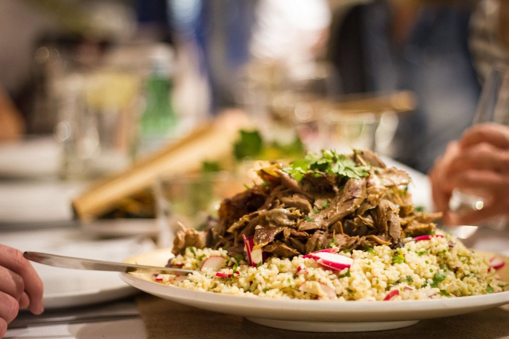 Hay Baked Leg of Cotswold Kid Goat Recipe by The Salt Box